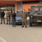 Esercito e Polizia davanti ai supermercati di Marsala